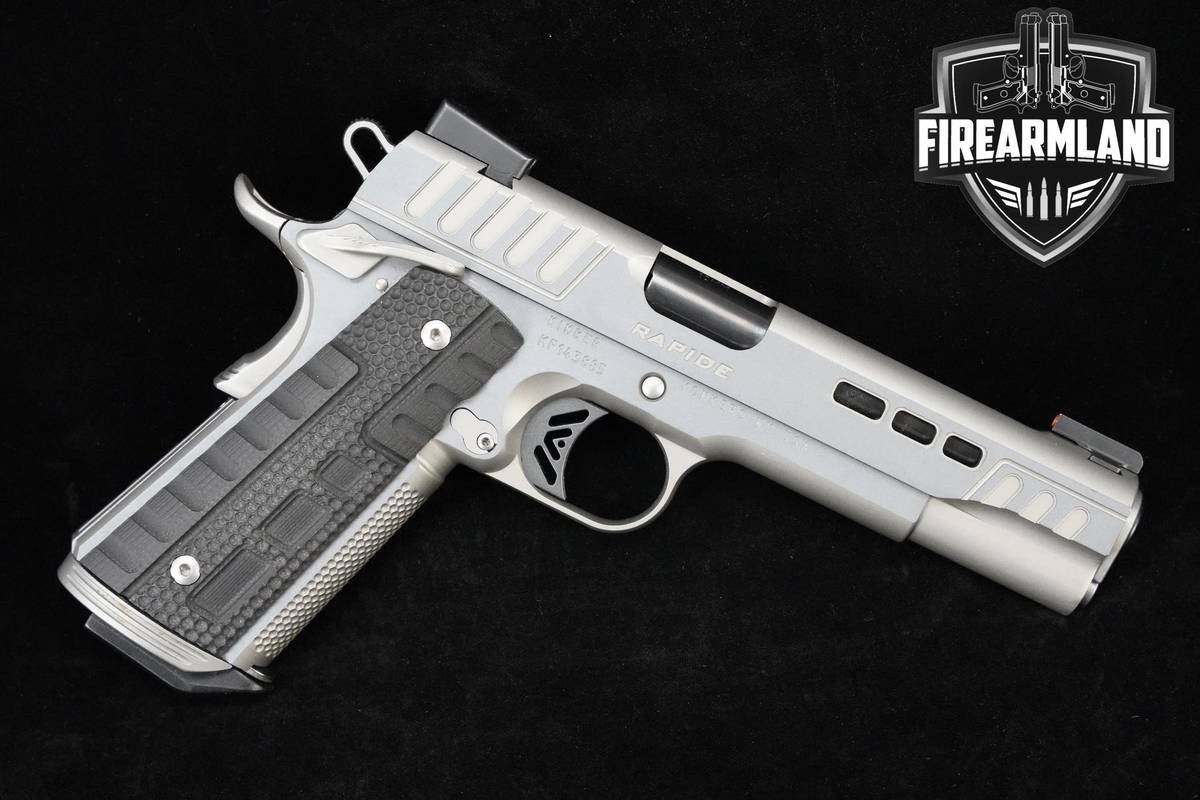 Kimber Rapide Frost 10mm 1911 KimPro II Silver Kimber-Rapide-Frost 1911