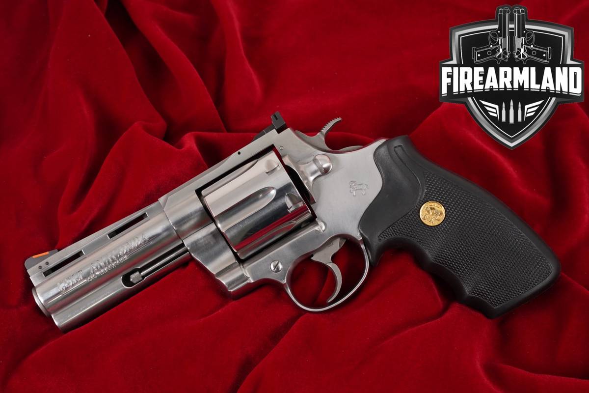 1994 Colt Anaconda First-Generation 44 Rem Mag 4" Stainless VENT-RIB