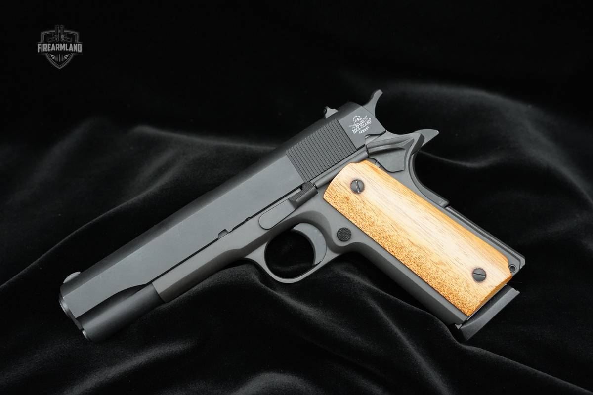 Rock Island Armory M1911 A1 GI Standard FS Pistol 45 ACP Parkerized ARMSCOR