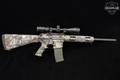 Remington R-15 VTR .450 Bushmaster Camo in Good Condition Image 3