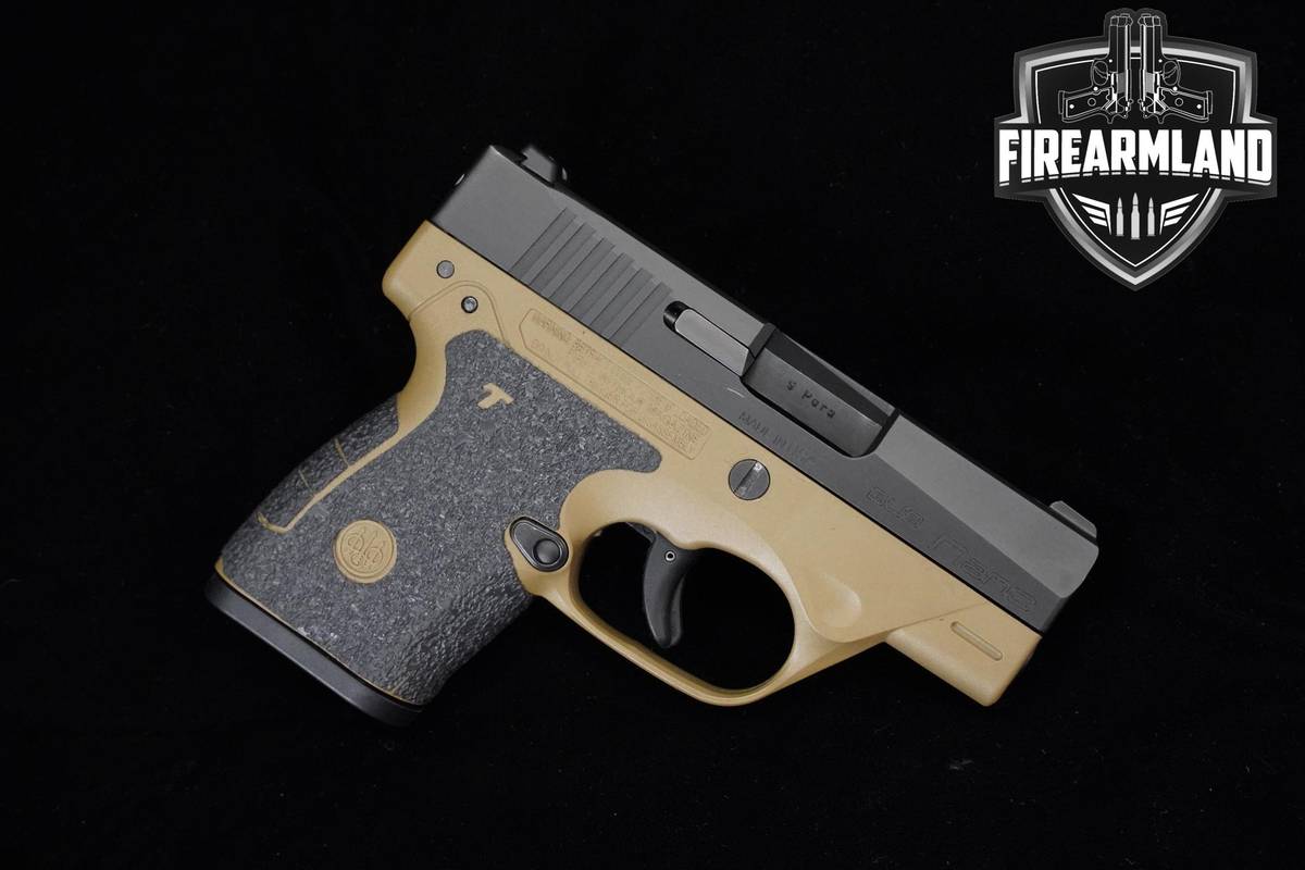 Beretta BU9 Nano FDE 9mm 3.07" Two-Tone Beretta +ORIG CASE