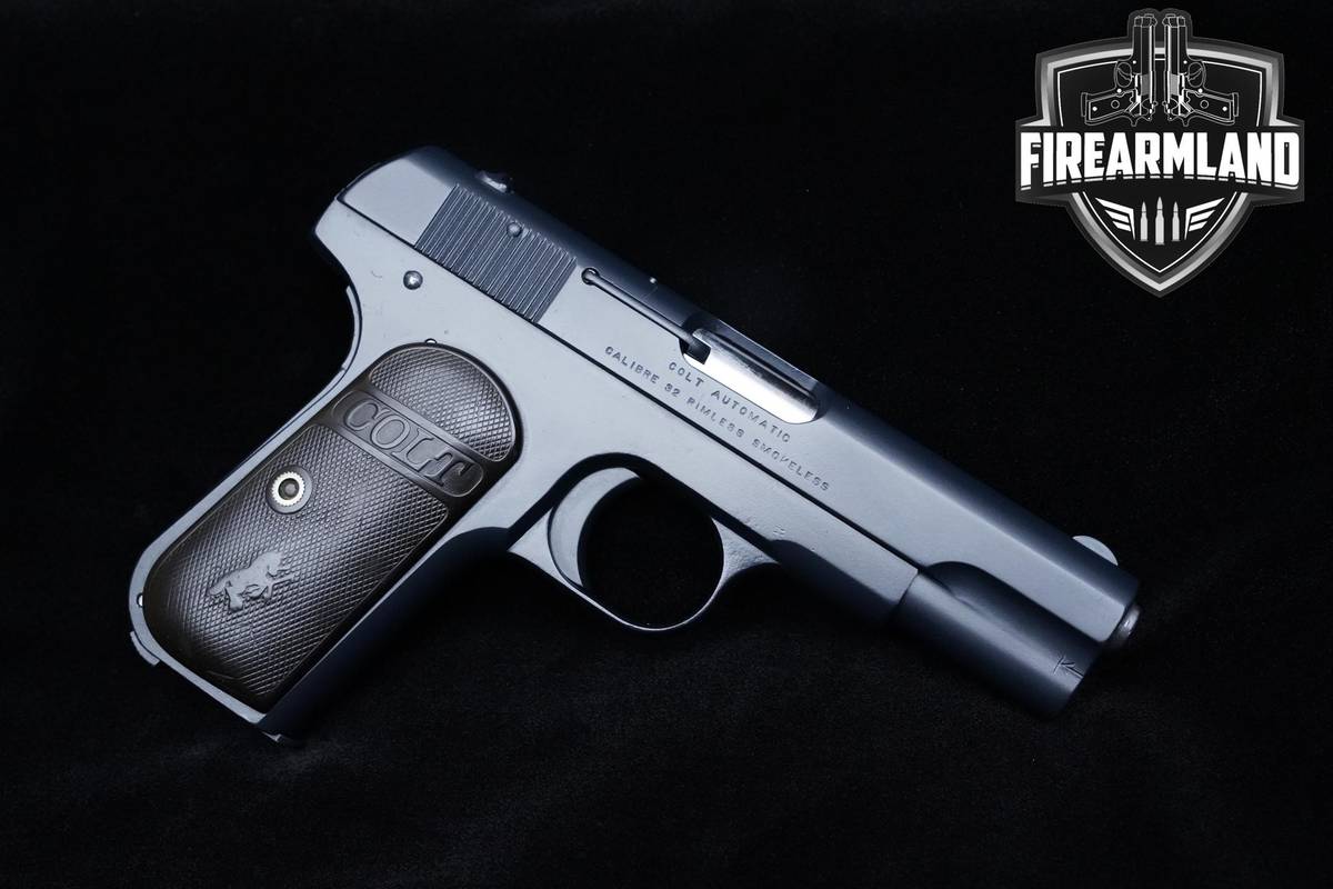 1914 C&R Colt Model 1903 Pocket Hammerless 32 ACP 3.75" 1903 Colt M1903