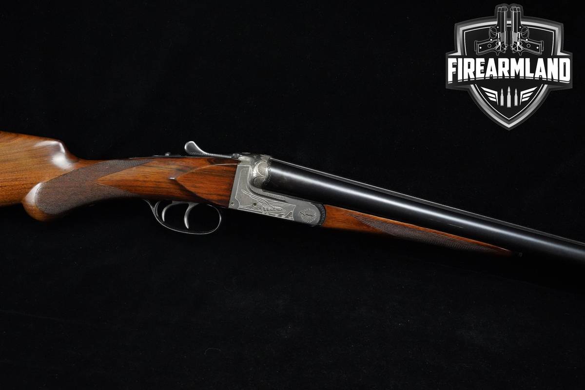 Aguirre Y Aranzabal No. 4 12-Gauge 28" Case-Hardened & Walnut SxS 2-3/4