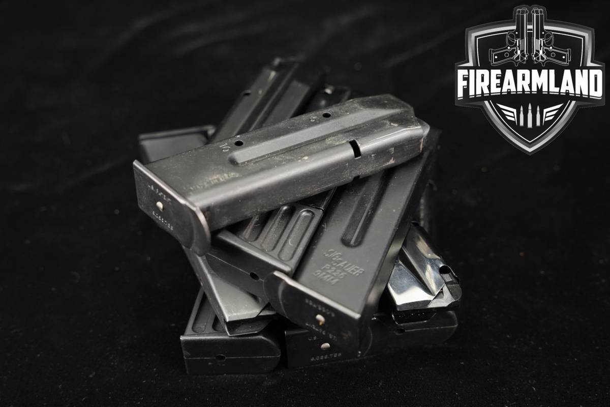 Sig Sauer TEN (10) P226 Round COMPLIANT Magazines 9mm Luger P-226 Mags