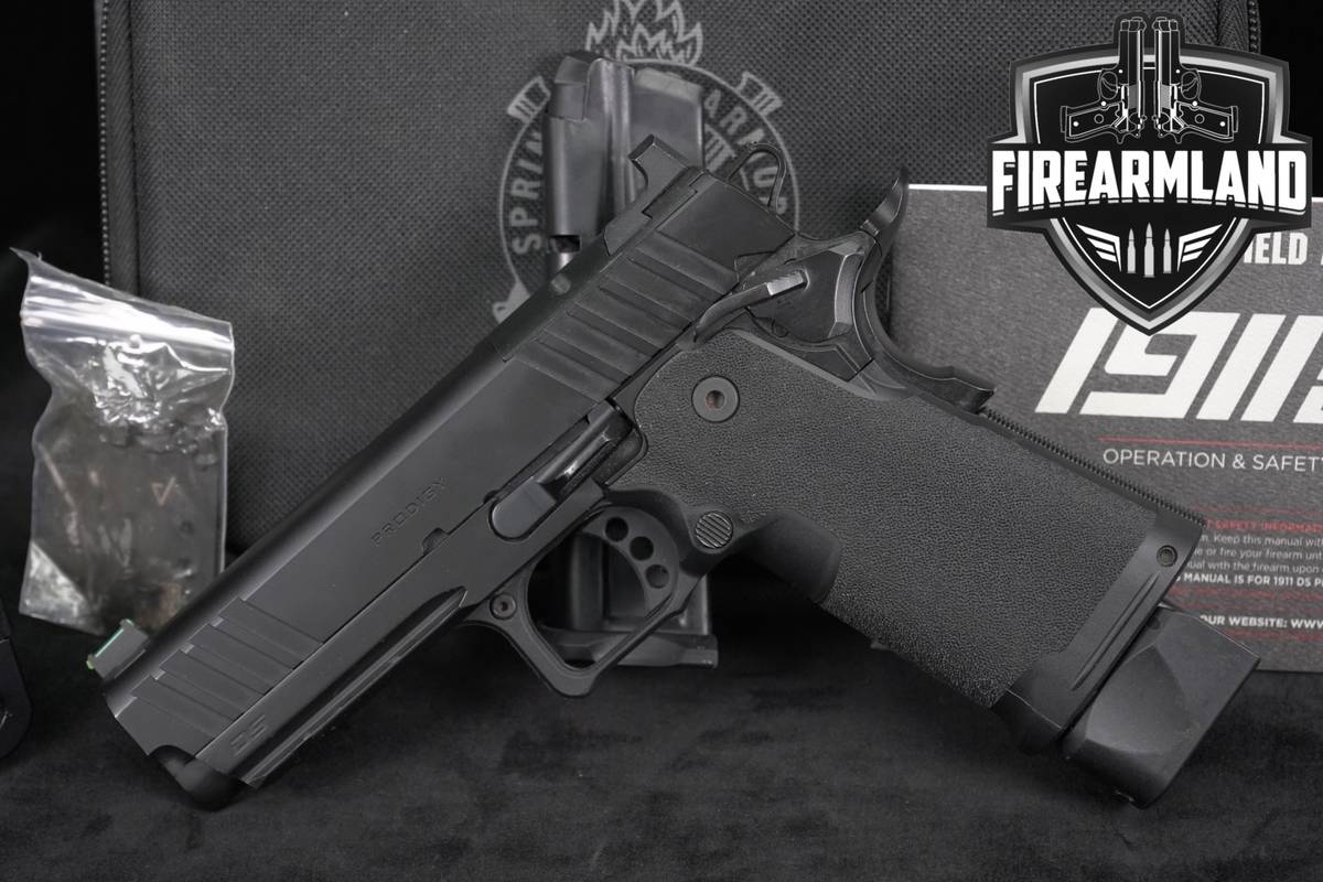 Springfield Armory 1911 DS Prodigy AOS 9mm 2011 UNDERWORLD COMP 2 MAGS CASE