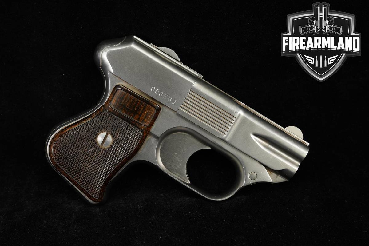 COP Derringer 357 Magnum 3.25" Quad-Barrel Brushed Stainless Pepperbox