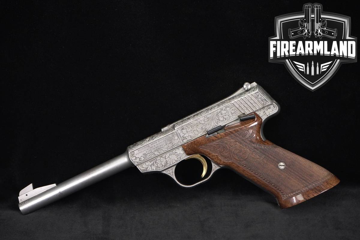 DESIRED Browning Challenger Renaissance 22LR 6.75" Satin Silver
