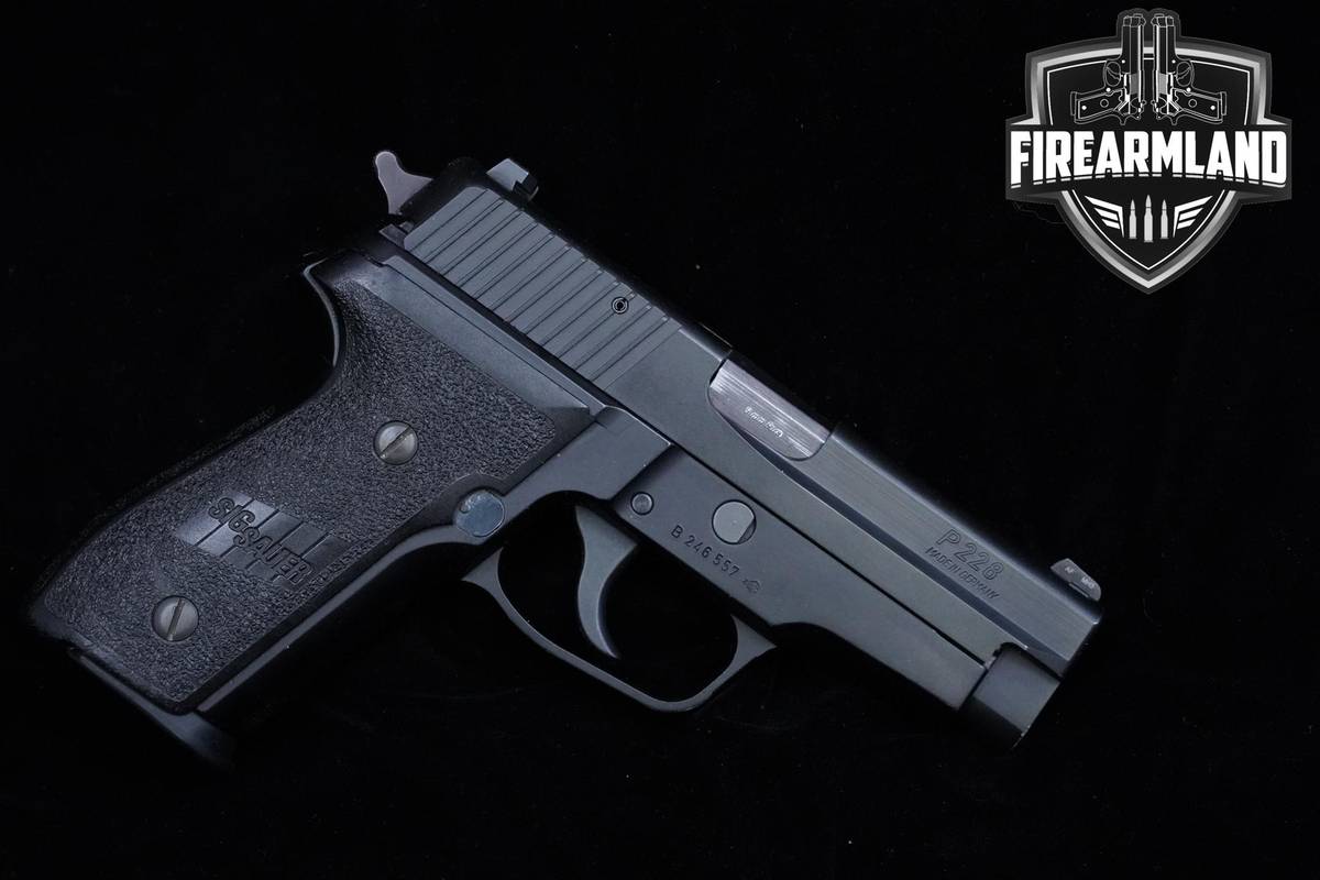 Sig Sauer P228 9mm 3.75" P228 P-228 +2 MAGS & ORIG CASE