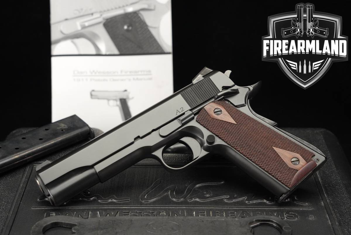 Dan Wesson A2 Government 45 ACP 1911 5 +2 MAGS, ORIG CASE