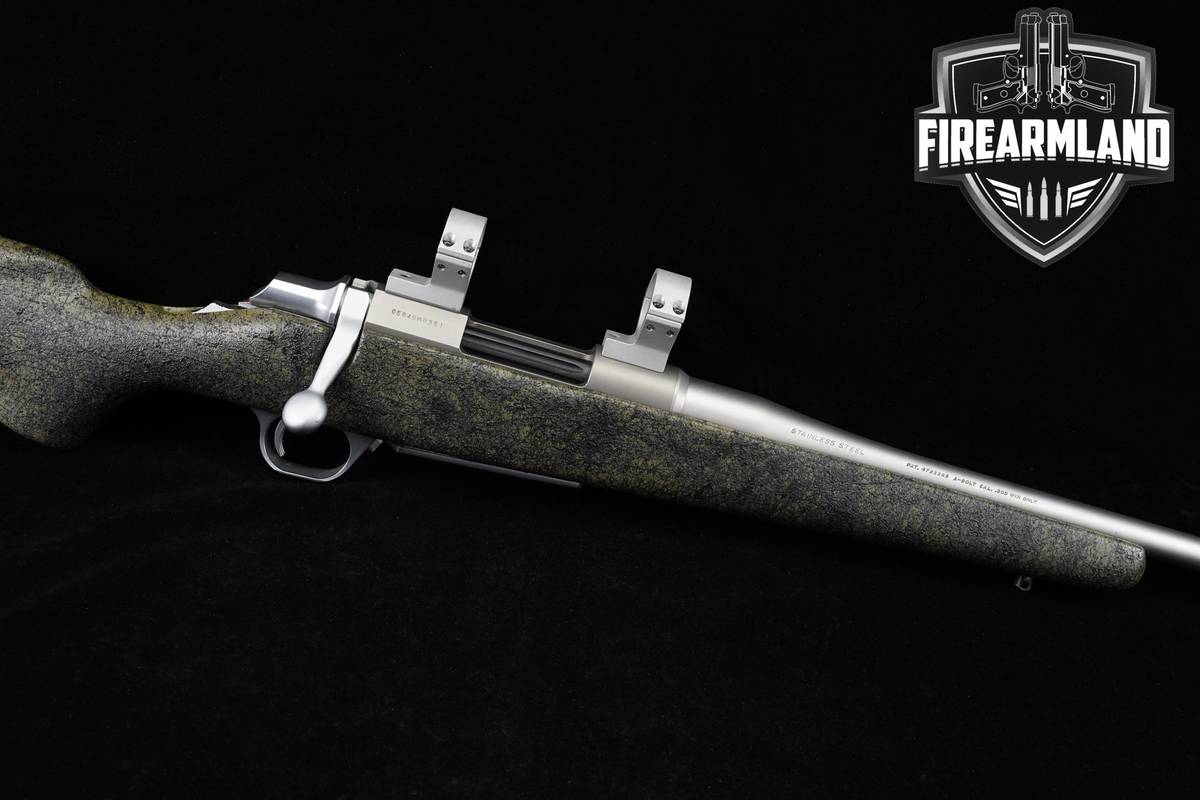 Browning A-Bolt II Mountain Ti 308 Winchester 22" Matte Silver & OD Green