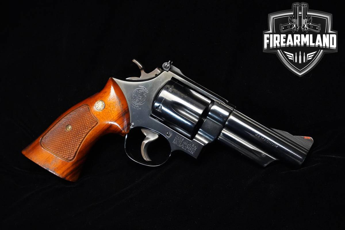 1973 Smith & Wesson S&W Model 29-2 44 Magnum 4" Blued SW 29 PINNED-RECESSED