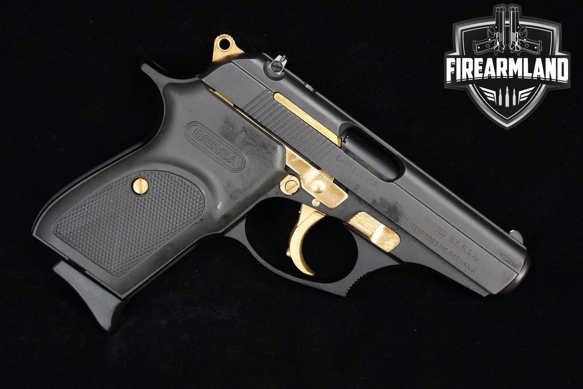 Bersa Thunder 380 ACP Matte Black/Gold Bersa COMPACT CCW +ORIG BOX