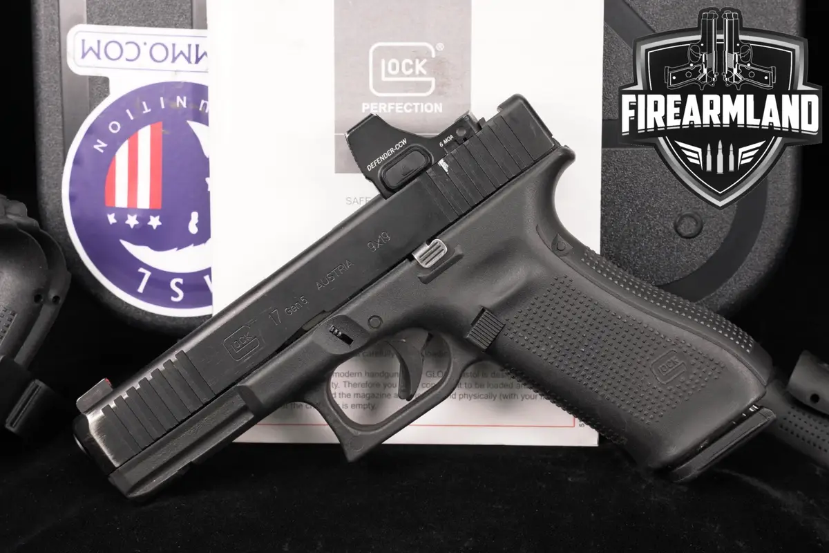 Glock 17 Gen5 G17 Gen 5 9mm 4.49" +ORIG CASE, VORTEX OPTICS