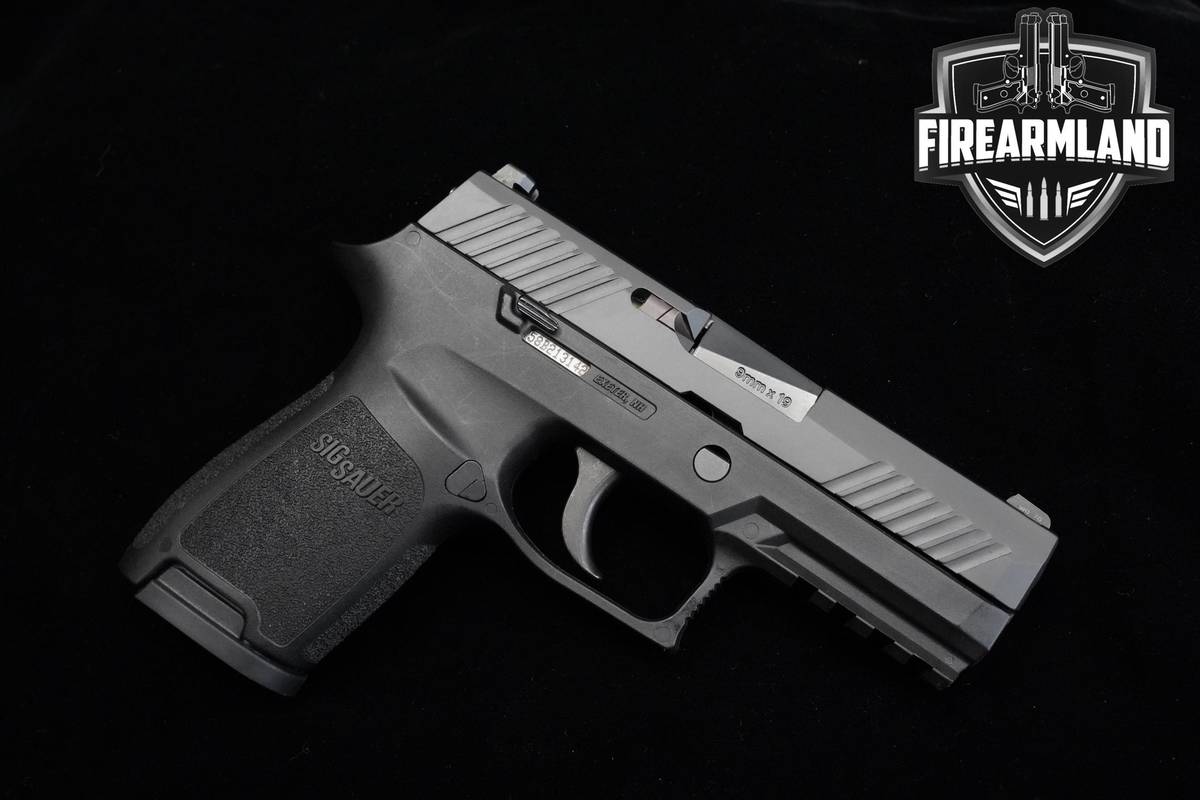 Sig Sauer P320 Compact 9mm 3.9" Nitron P320 P-320 +ORIG CASE
