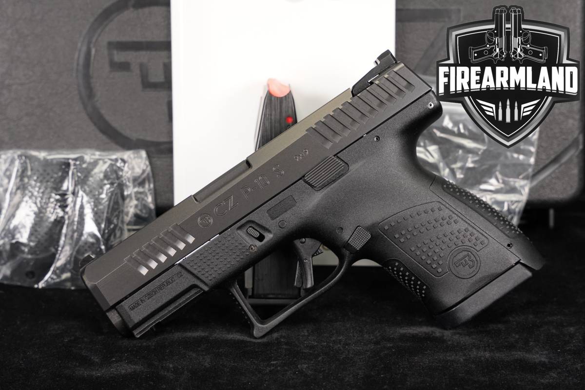 LIKE-NEW CZ P-10 S 9mm 3.5" P10S P10 10S +2 MAGS & ORIG CASE