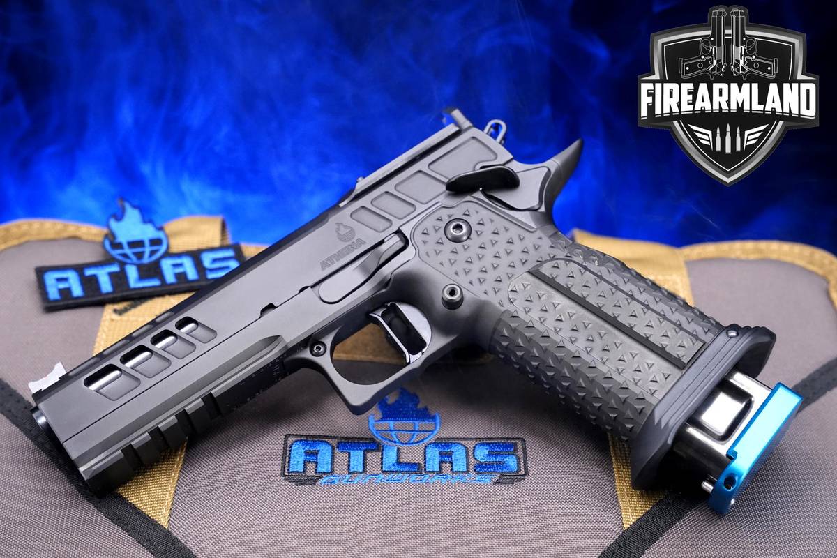 Atlas Athena V2 Perfect Zero Optic Ready 2011 9mm 1911 +7 MAGS & ORIG CASE