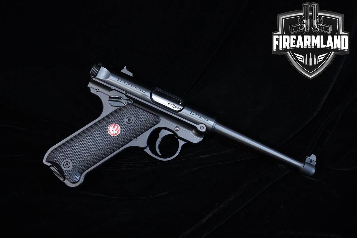 Ruger Mark IV Standard 22LR 6" Ruger-Mark IV MKIV Mark 4 2 MAGS & ORIG CASE