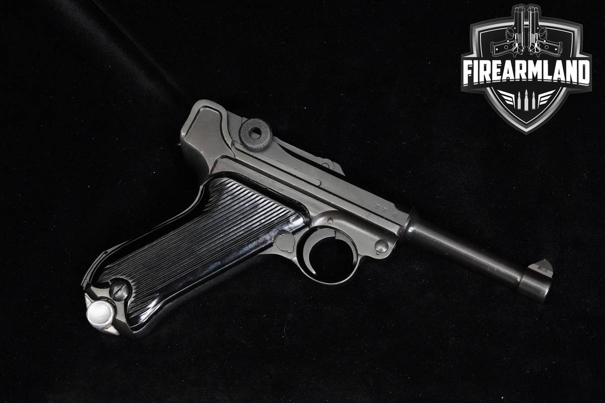 NUMBERS-MATCHING 1937 Mauser S/42 P08 9mm 3.9" Blued Mauser P-08 Luger WW2