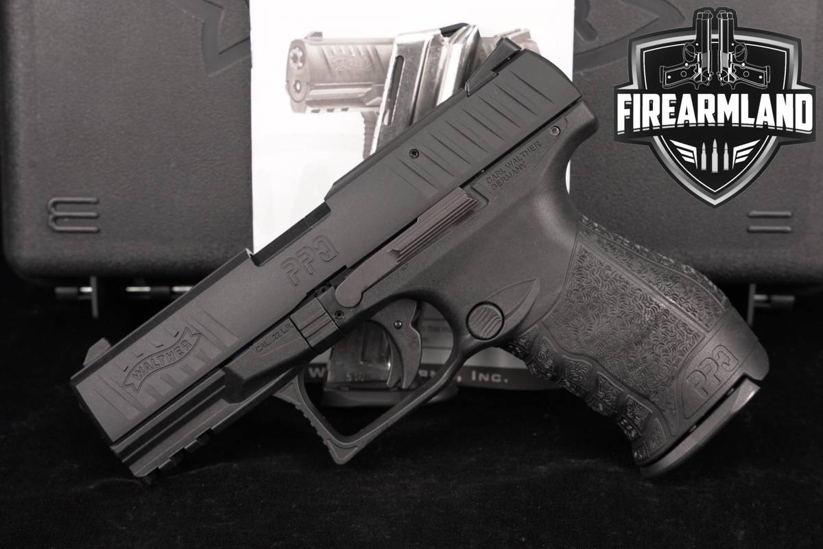 Walther PPQ M2 22 LR 4" +2 MAGS & ORIG CASE