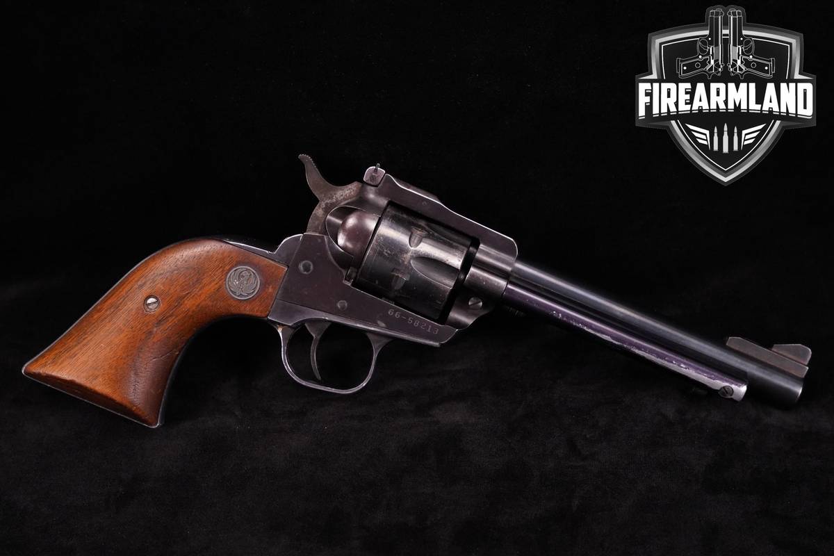 VINTAGE 1978 Ruger New Model Single-Six Convertible .22 LR-WMR 5.5" Blued