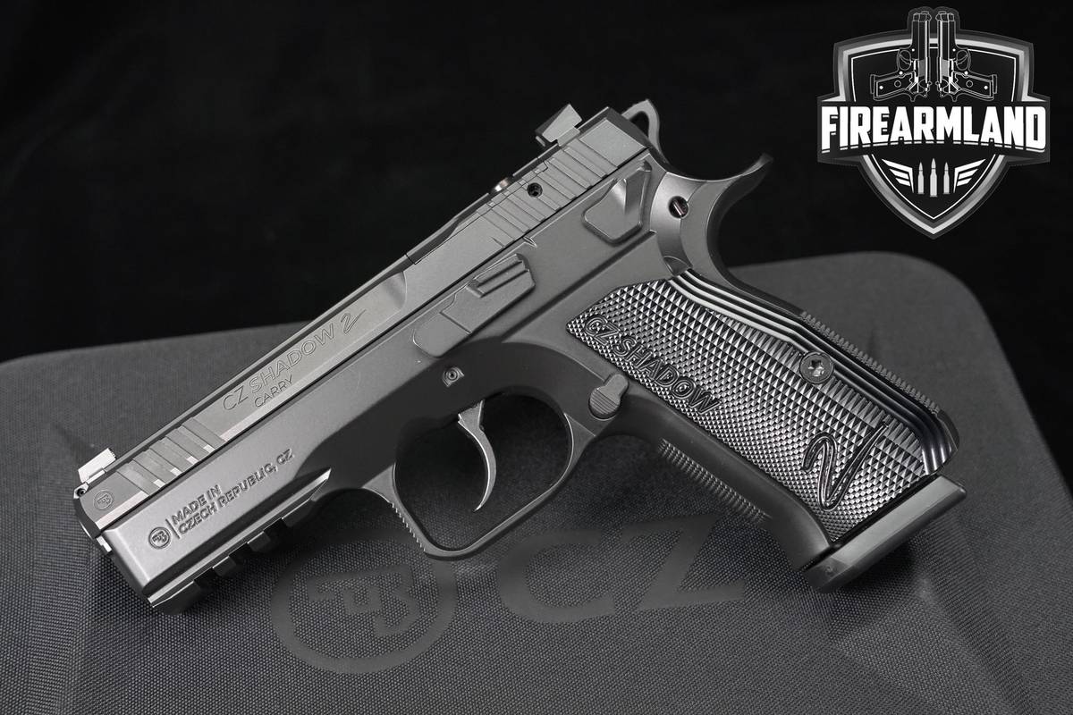 CZ Shadow 2 Carry OR 9mm 4" Optic Ready +2 MAGS & ORIG CASE