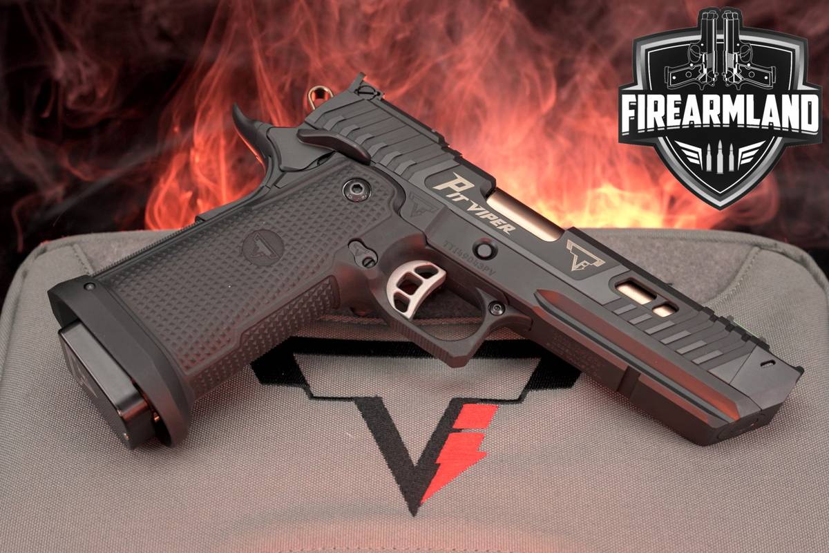 Taran Tactical TTI JW4 Pit Viper COMP 9mm 1911 2011 +2 MAGS & ORIG CASE