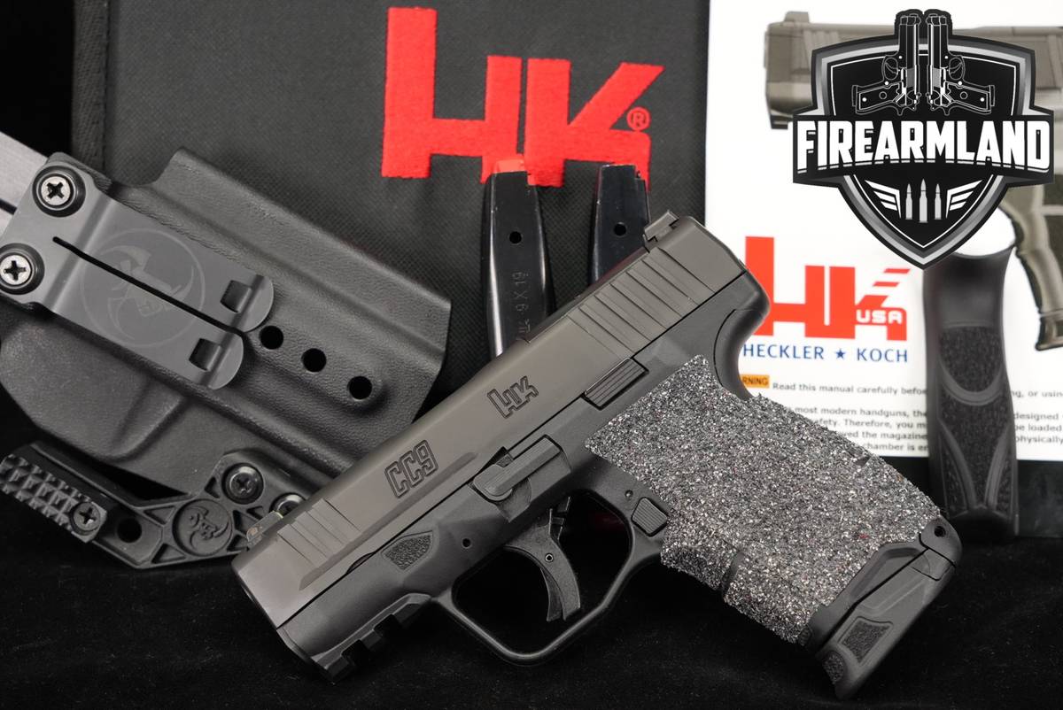 Heckler & Koch CC9 9mm Optics-Ready H&K CC 9 +3 MAGS, ORIG CASE & HOLSTER