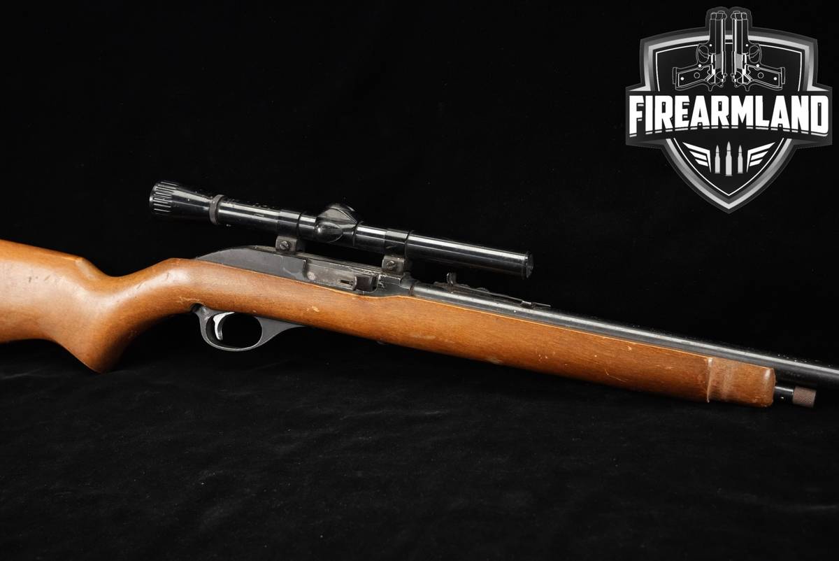 1973 Marlin Model 75 Glenfield 22LR 18" Walnut M75 +WEAVER SCOPE