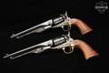 1977 Colt Model 1860 Army 2nd Generation Blackpowder Series; United States Cavalry Commemorative; Bicentennial .44 percussion Color Case-Hardened & Walnut in Excellent Condition Image 3