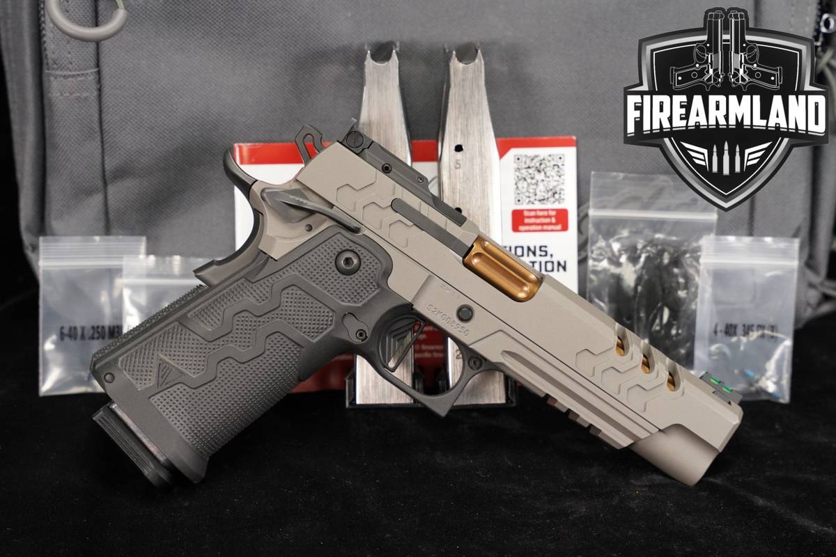 Kimber 2K11 Target OR 9mm Two-Tone Gray & FDE 1911 2011 +3 MAGS, ORIG CASE