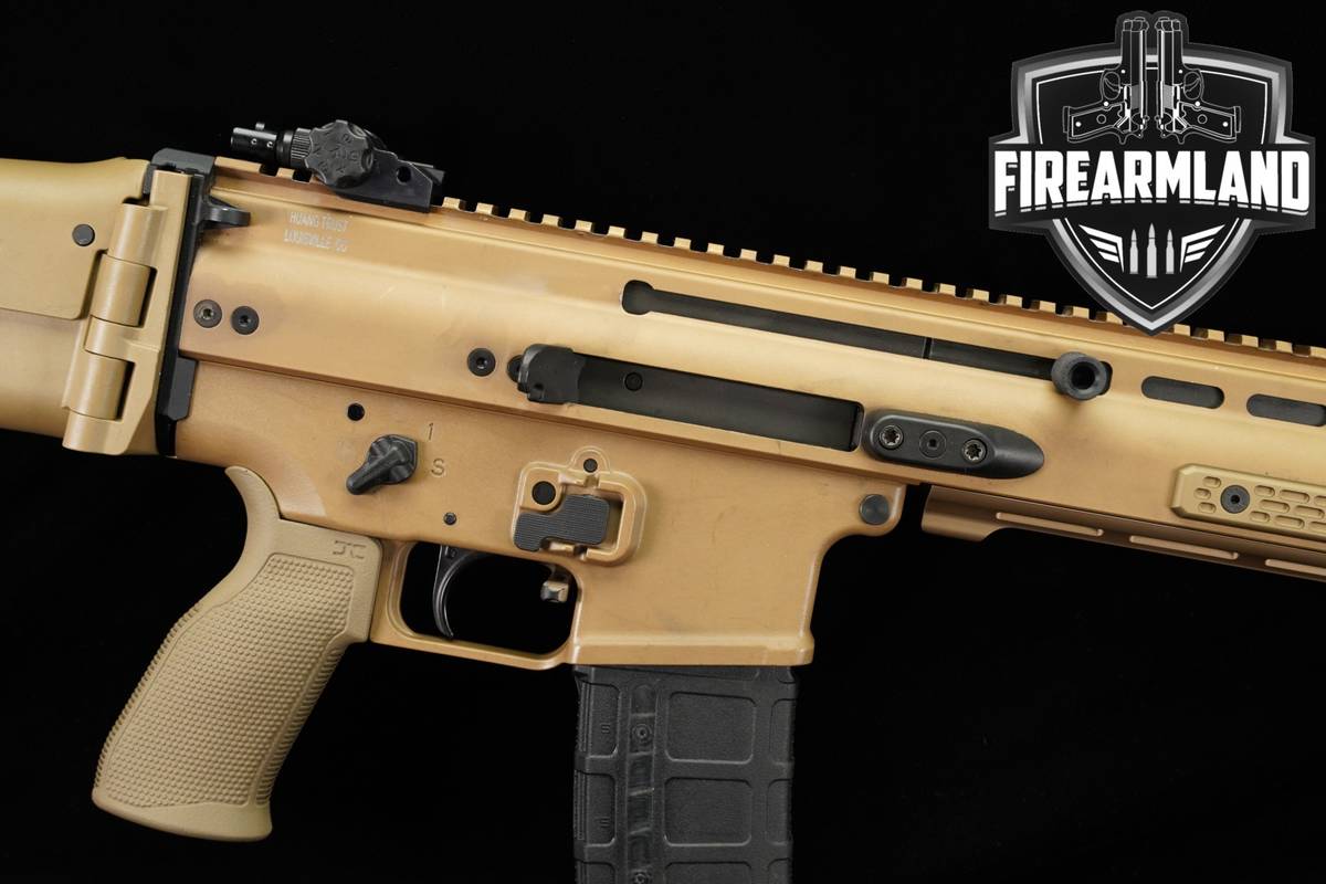 SBR FN SCAR 16S NRCH 5.56 NATO 10" FDE SCAR16 16-S +GEISSELE TRIGGER