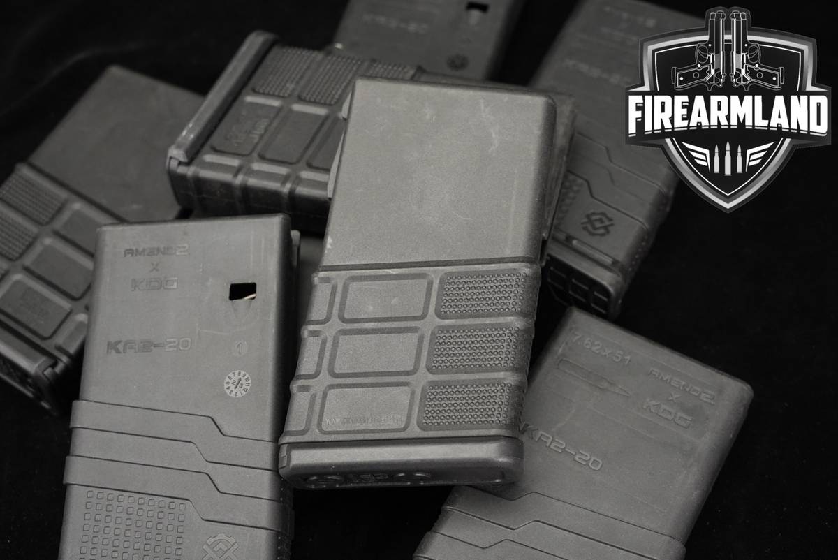 EIGHT (8) SCAR 17 20 Round Magazines 7.62x51 NATO Mags
