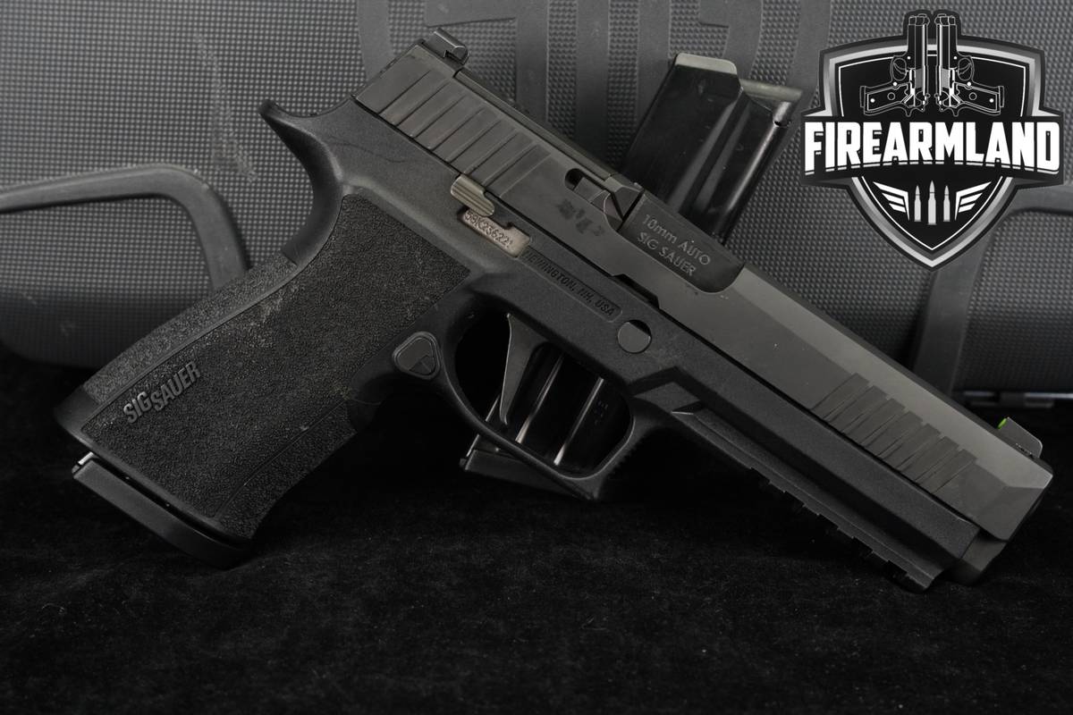 Sig Sauer P320-XTEN 10mm Optics-Ready 5 P 320 X Ten +2 MAGS & ORIG CASE