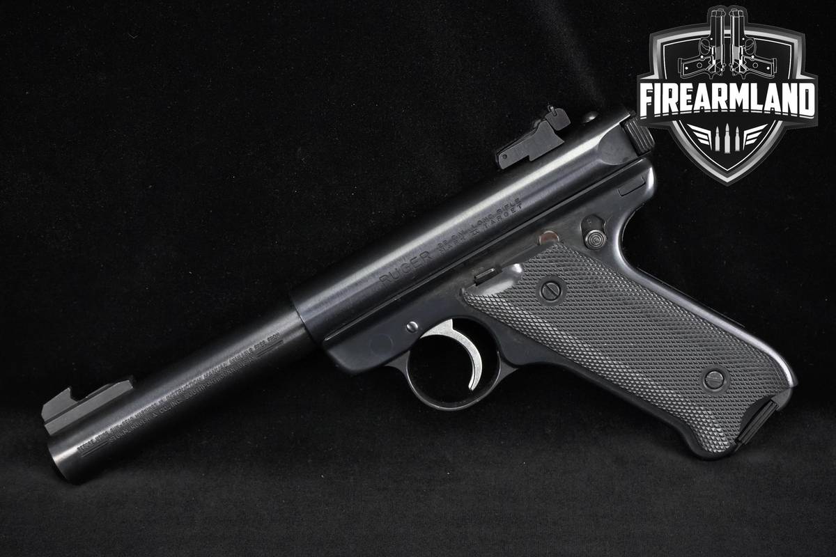 1980 Ruger Mark II Target 22LR 5.5" Blued MK2 MK 2