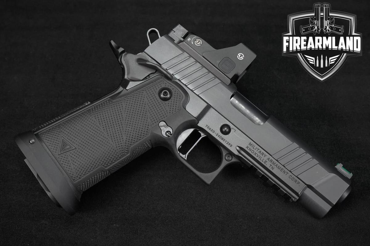 Military Armament Corporation MAC 9 DS 9mm 1911 4.25" Pistol +ORIG CASE