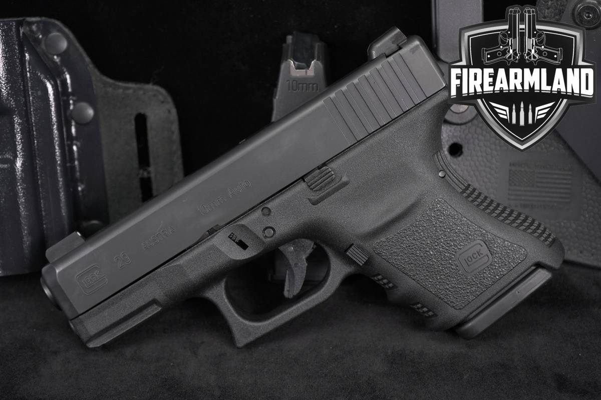 Glock 29 Gen3 SF G29 Gen 3 10mm 3.78" +2 MAGS & HOLSTER