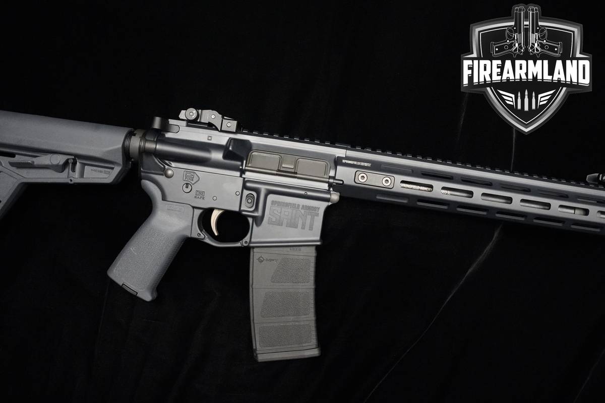 Springfield Armory Saint 16" Gray AR-15 AR15 AR Springfield Saint ORIG CASE