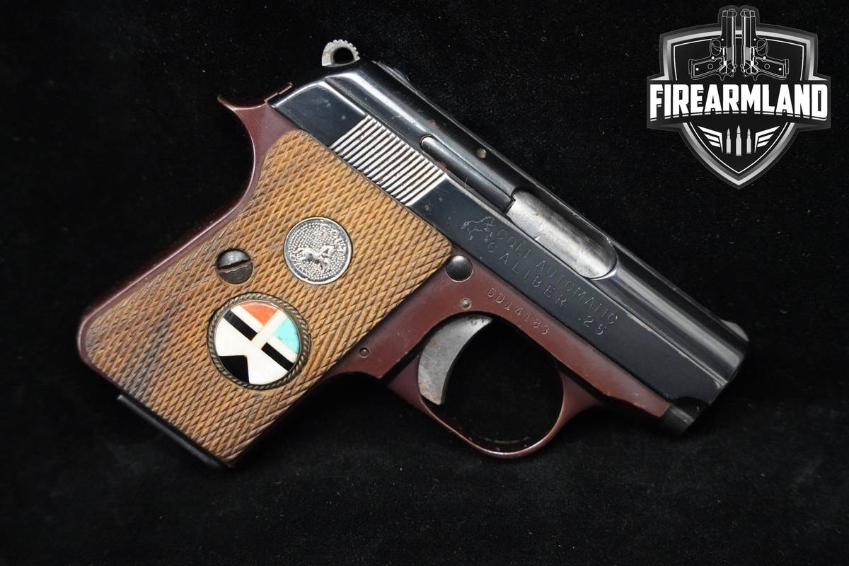 VINTAGE Colt Junior 25 Automatic 2" .25-ACP Blued Colt-Junior