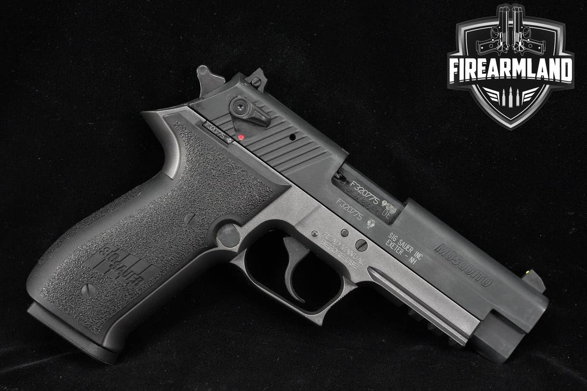 Sig Sauer Mosquito 22LR 3.9" Reverse Two-Tone +ORIG CASE