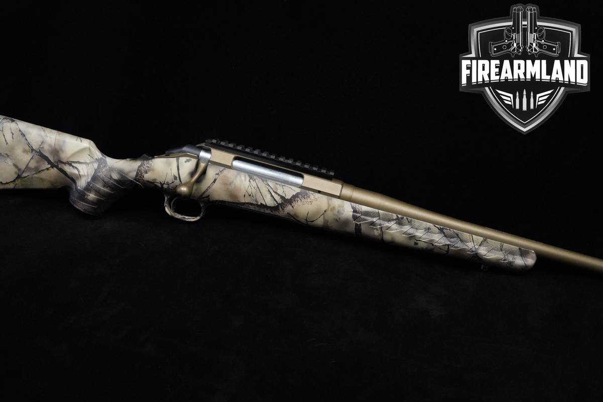 Ruger American Rifle GO Wild Camo 30-06 22" Burnt Bronze Ruger-American
