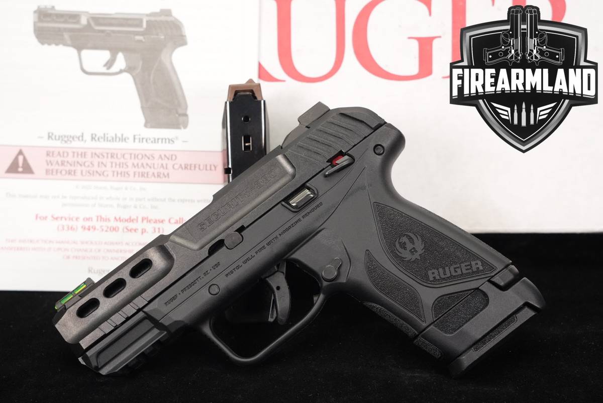Ruger Security-380 Lite Rack 380ACP 3.42" Blued +2 MAGS & ORIG BOX