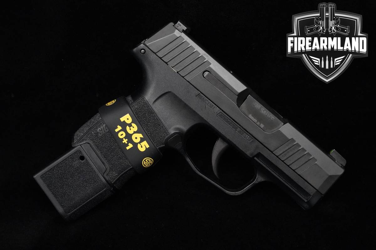 Sig Sauer P365 9mm P365 P-365 Sig-Sauer +2 MAGS & ORIG CASE