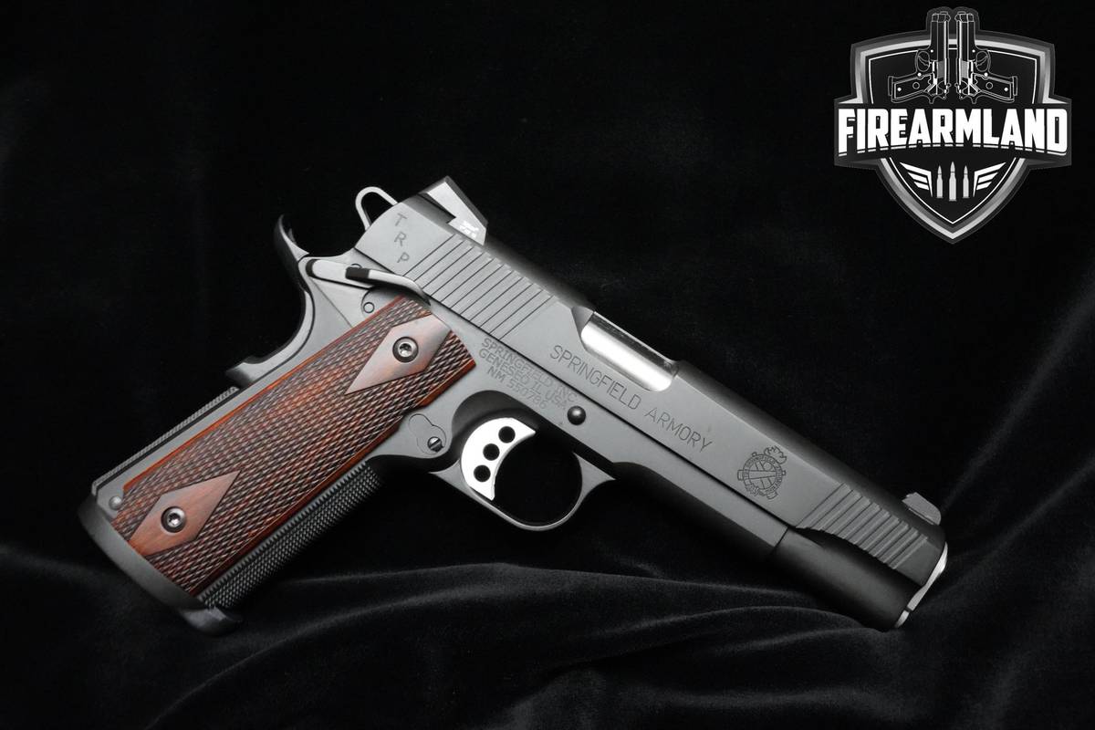 Springfield Armory 1911-A1 TRP Tactical 45 ACP 5" Blued Springfield +2 MAGS