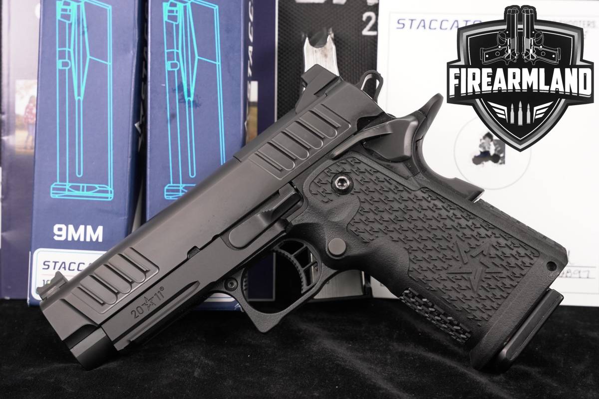 Staccato C2 9mm 3.9" STI 1911 2011 +4 MAGS & ORIG CASE