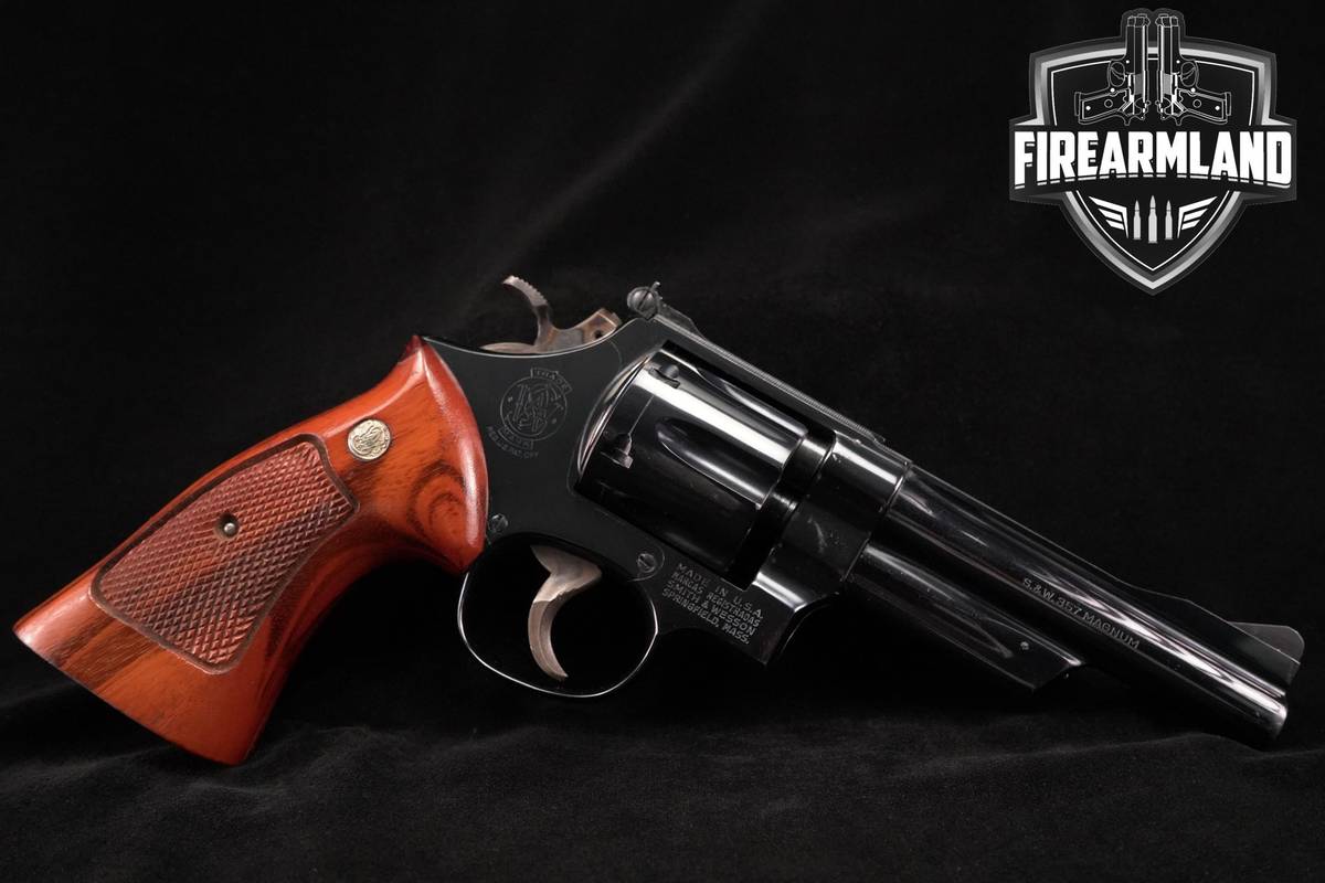 Smith & Wesson S&W Model 27-2 357 Magnum 5" Pinned And Recessed M27