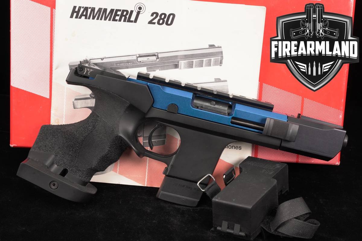 Hammerli SP20 32 S&W Long 4.5" Blued SP-20 SIGARMS SWISS +ORIG BOX