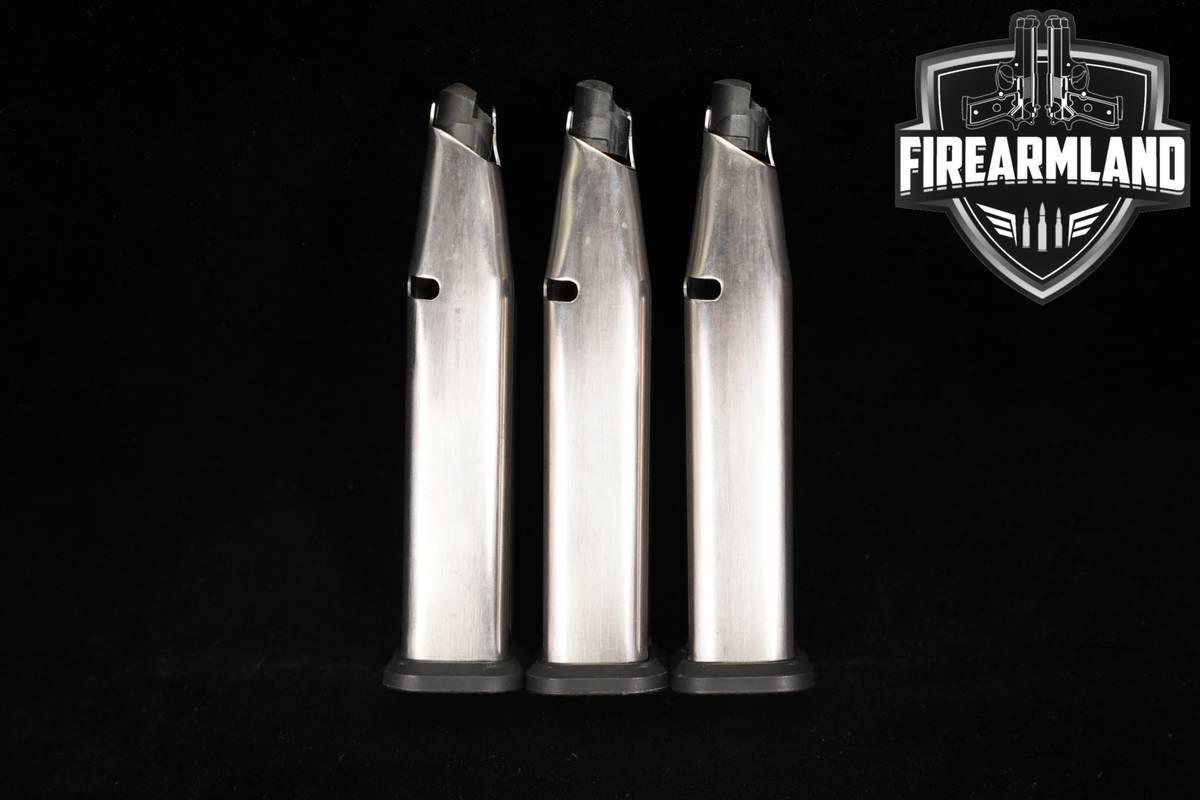 Staccato (STI) THREE (3) 2011 126mm 10-Round Magazine .40 S&W Mags