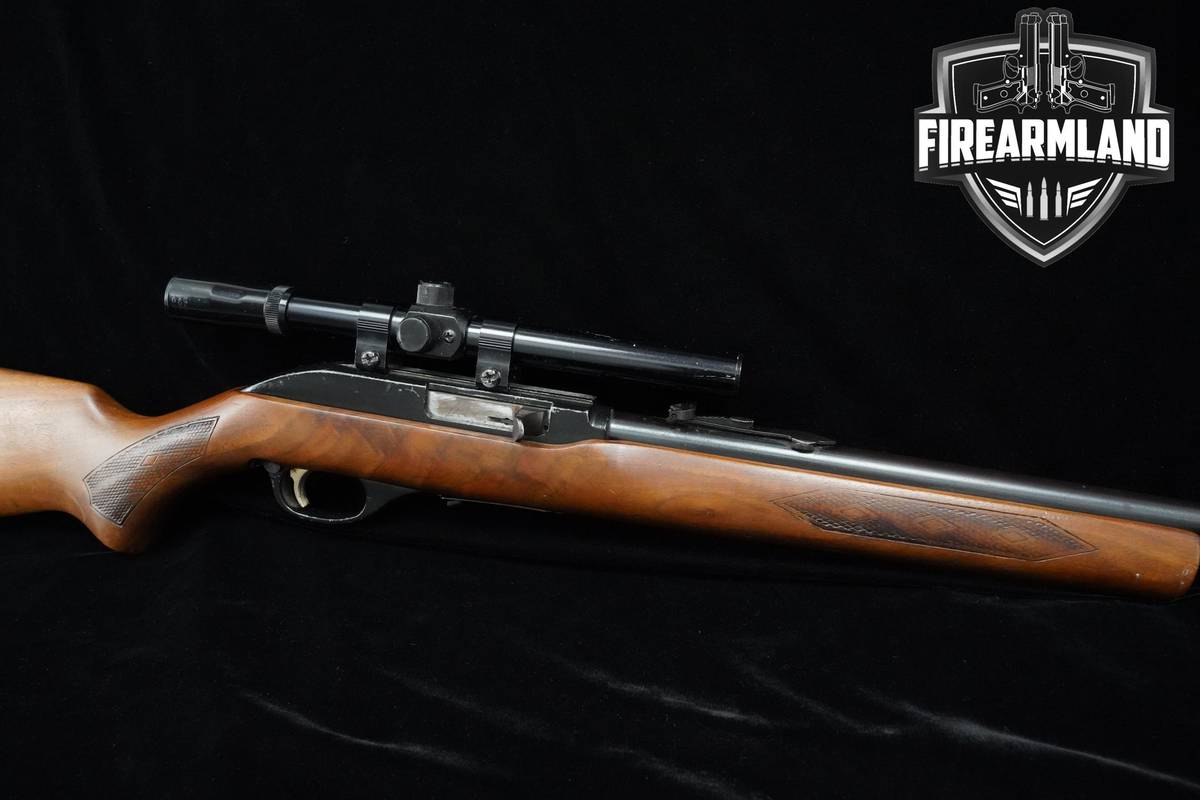 1980 Marlin Model 995 22LR 18" Blued Marlin 995 JM STAMPED +OPTIC