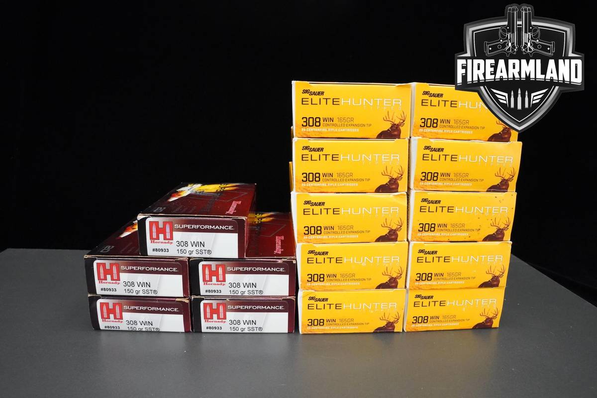 308 Winchester Ammo 308-Winchester Ammunition 300 ROUNDS