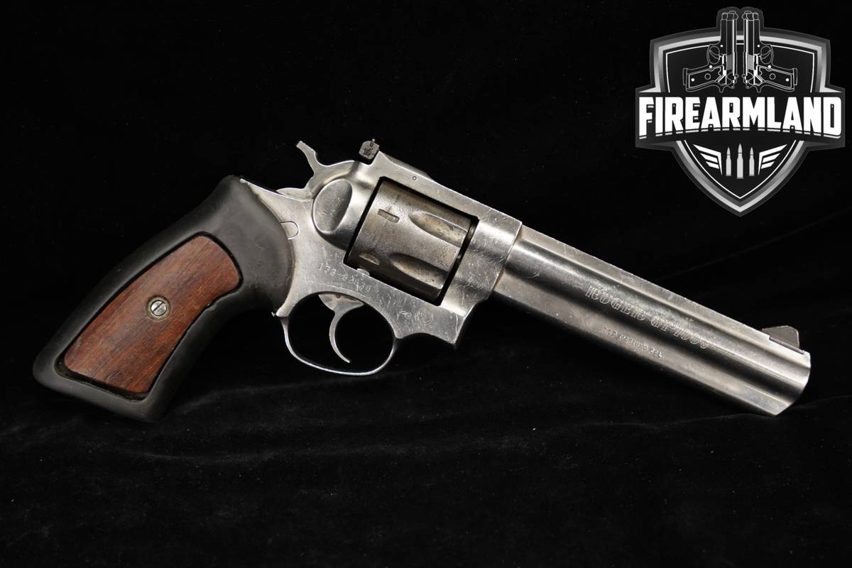 1997 Ruger GP100 357 Magnum 6" Stainless GP 100 DA/SA